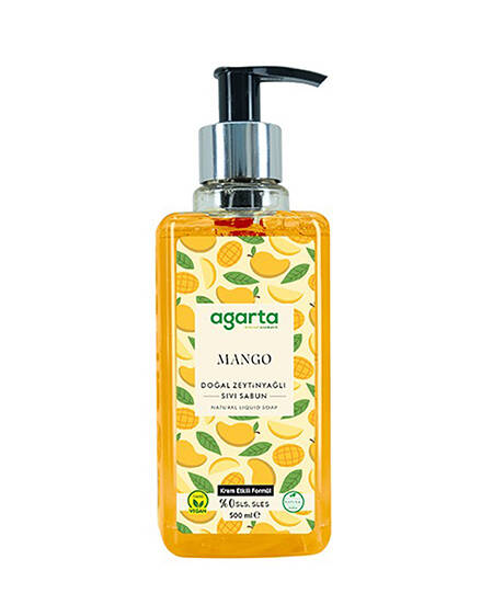 Agarta Doğal Sıvı Sabunu Mango 500 Ml - 1