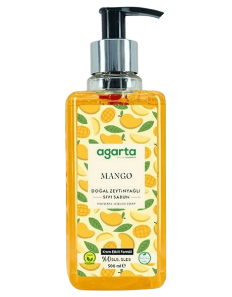 Agarta Doğal Sıvı Sabunu Mango 500 Ml - 1