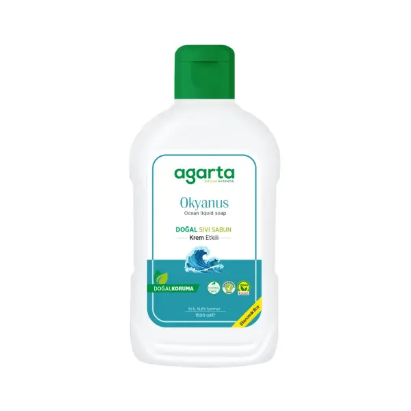 Agarta Doğal Sıvı Sabun Okyanus 1500 Ml - 1