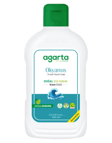 Agarta Doğal Sıvı Sabun Okyanus 1500 Ml - AGARTA