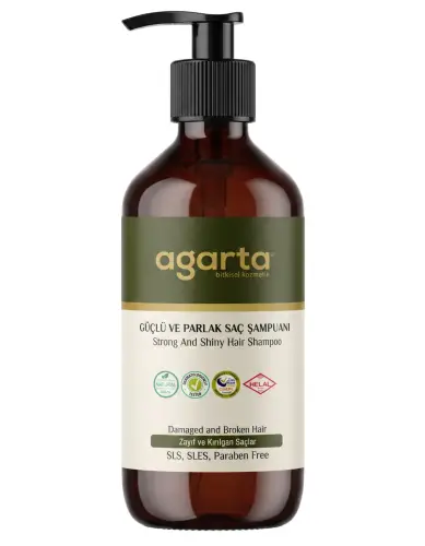 Agarta Güçlü Ve Parlak Saçlar Şampuan 400 Ml - Agarta
