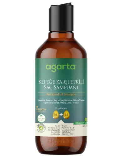 Agarta Kepeğe Karşı Etkili Şampuan 400 Ml - Agarta