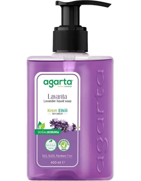 Agarta Lavanta Sıvı Sabun 400 Ml - 1