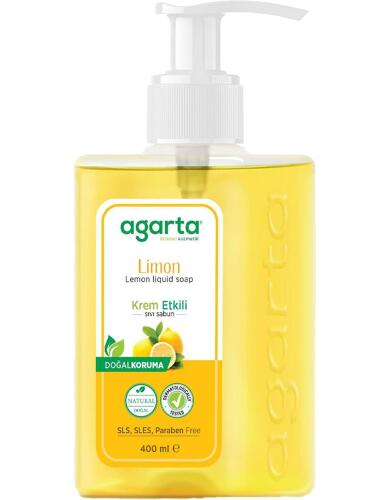 Agarta Limon Sıvı Sabun 400 Ml - Agarta