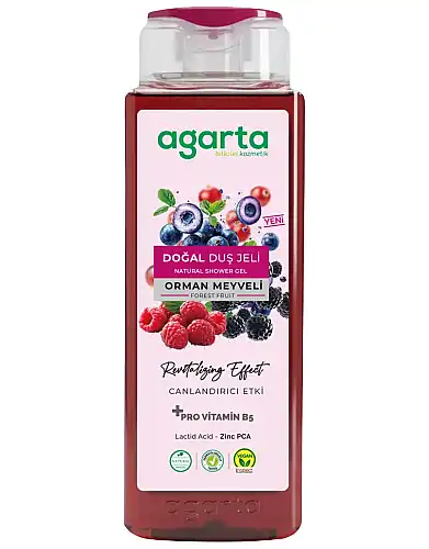 Agarta Orman Meyveli Doğal Duş Jeli 400 Ml - AGARTA