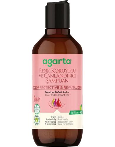 Agarta Renk Koruyucu Ve Canlandırıcı Şampuan 400 Ml - 1