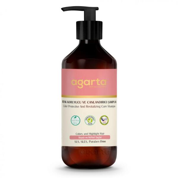 Agarta Renk Koruyucu Ve Canlandırıcı Şampuan 400 Ml - 2