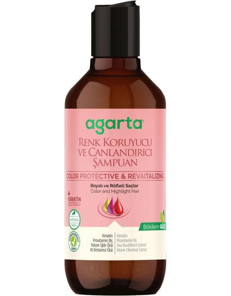 Agarta Renk Koruyucu Ve Canlandırıcı Şampuan 400 Ml - 1