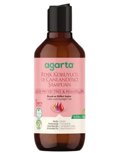 Agarta Renk Koruyucu Ve Canlandırıcı Şampuan 400 Ml - 1