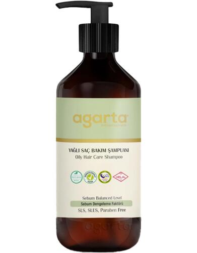 Agarta Yağlı Saçlar Şampuan 400 Ml - Agarta