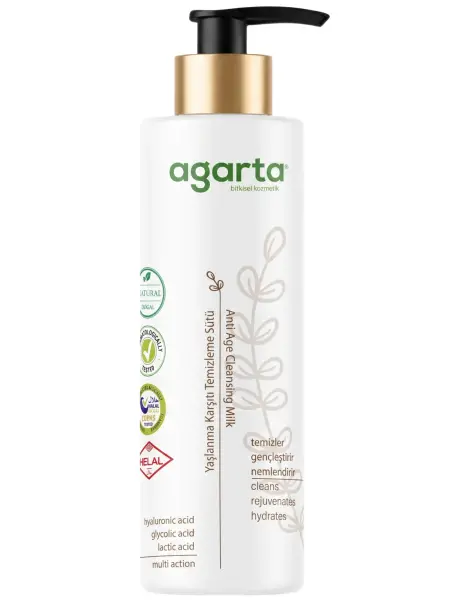 Agarta Yaşlanma Karşıtı Temizleme Sütü 225 Ml - 1
