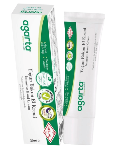 Agarta Yoğun Bakım El Kremi 20 Ml - Agarta