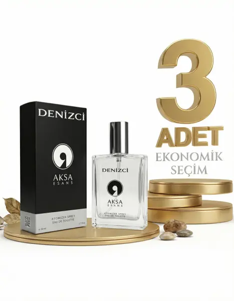 Aksa Sprey Parfüm Denizci 3x50 Cc - 1