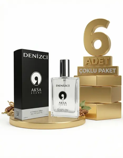 Aksa Sprey Parfüm Denizci 6x50 Cc - 1