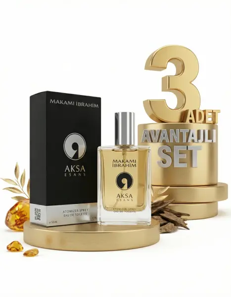 Aksa Sprey Parfüm Makamı İbrahim 3x50 Cc - 1