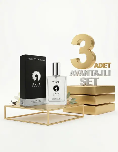 Aksa Sprey Parfüm Nesimi 3x50 Cc - 1