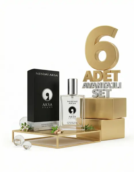 Aksa Sprey Parfüm Nesimi 6x50 Cc - 1