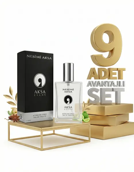 Aksa Sprey Parfüm Nesimi 9x50 Cc - 1
