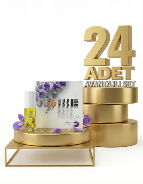 Aksa Sürme Esans Klasik Miski Amber 24x5 Cc - 1