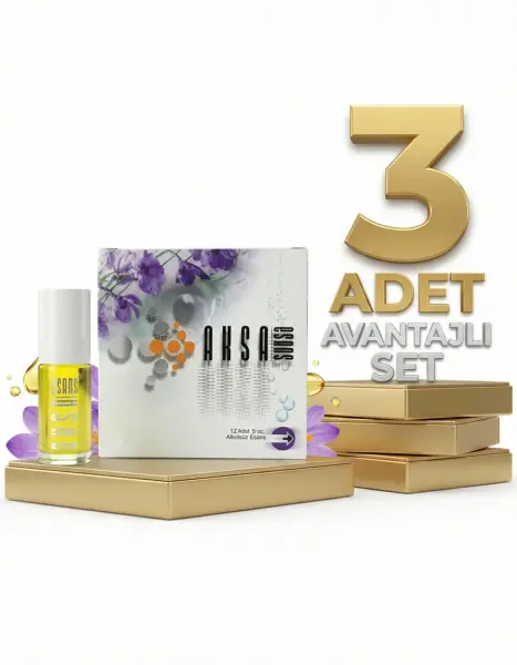 Aksa Sürme Esans Klasik Miski Amber 3x5 Cc - 1