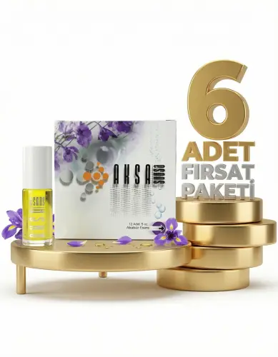 Aksa Sürme Esans Klasik Miski Amber 6x5 Cc - Aksa