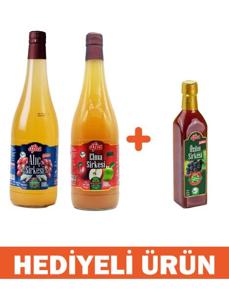 Afia Alıç ve Elma Sirke 1 Lt Alana Üzüm Sirke 500 Ml Hediye - 1