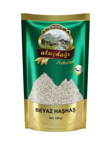 Aluçdağı Beyaz Haşhaş 100 Gr - ALUÇDAĞI