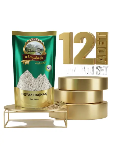 Aluçdağı Beyaz Haşhaş 12x100 Gr - 1