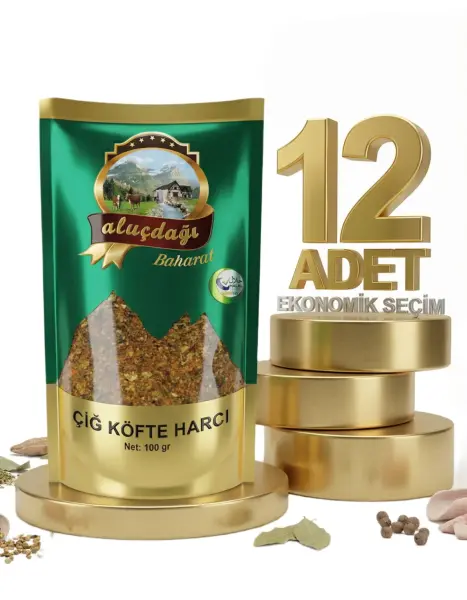 Aluçdağı Çiğ Köfte Harcı 12x100 Gr - 1