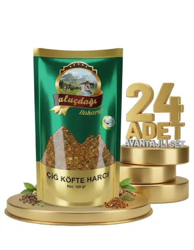 Aluçdağı Çiğ Köfte Harcı 24x100 Gr - Aluçdağı