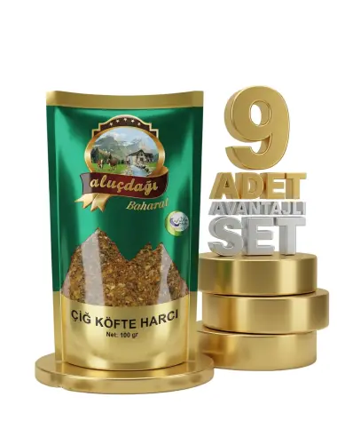 Aluçdağı Çiğ Köfte Harcı 9x100 Gr - Aluçdağı