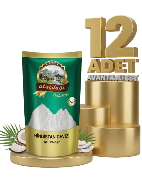 Aluçdağı Hindistan Cevizi 12x250 Gr - 1