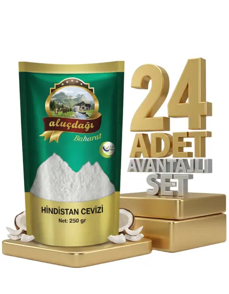 Aluçdağı Hindistan Cevizi 24x250 Gr - 1