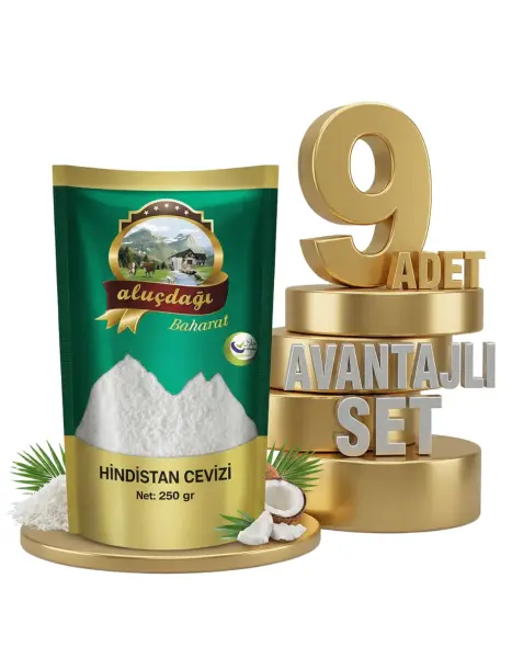 Aluçdağı Hindistan Cevizi 9x250 Gr - 1