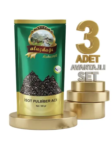 Aluçdağı İsot 3x100 Gr - Aluçdağı