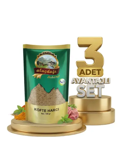 Aluçdağı Izgara Köfte Harcı 3x100 Gr - Aluçdağı
