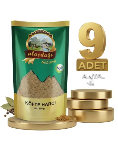 Aluçdağı Izgara Köfte Harcı 9x100 Gr - Aluçdağı
