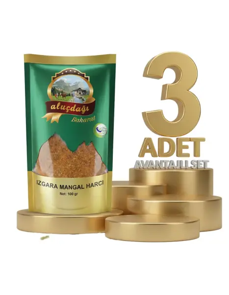 Aluçdağı Izgara Mangal Harcı 3x100 Gr - 1