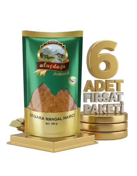 Aluçdağı Izgara Mangal Harcı 6x100 Gr - 1