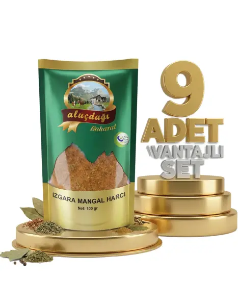 Aluçdağı Izgara Mangal Harcı 9x100 Gr - 1