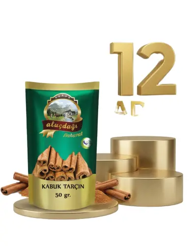 Aluçdağı Kabuk Tarçın 12x50 Gr - Aluçdağı