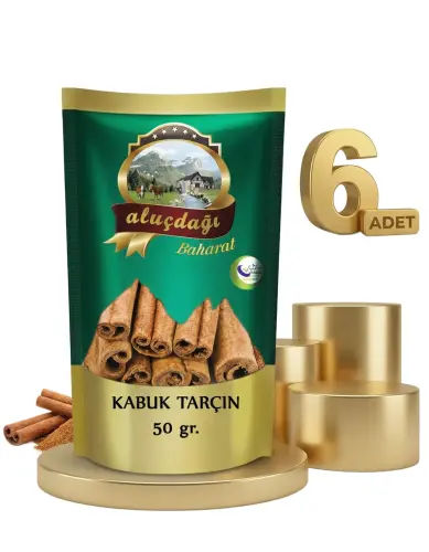 Aluçdağı Kabuk Tarçın 6x50 Gr - Aluçdağı