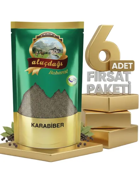 Aluçdağı Karabiber 6x100 Gr - 1
