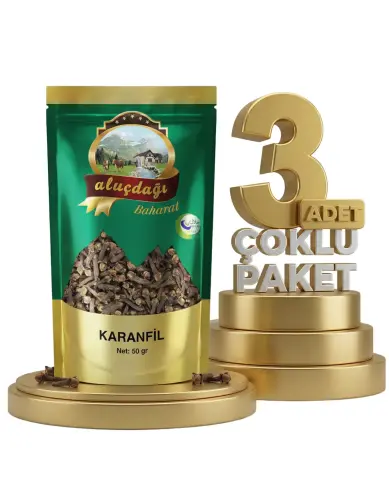 Aluçdağı Karanfil 3x50 Gr - Aluçdağı