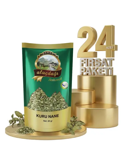Aluçdağı Kuru Nane 24x100 Gr - 1
