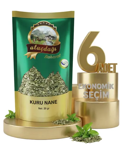 Aluçdağı Kuru Nane 6x100 Gr - 1