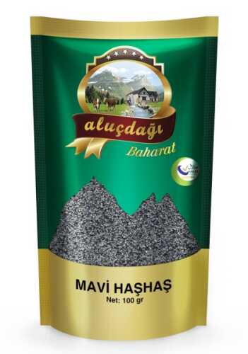 Aluçdağı Mavi Haşhaş 100 Gr - ALUÇDAĞI