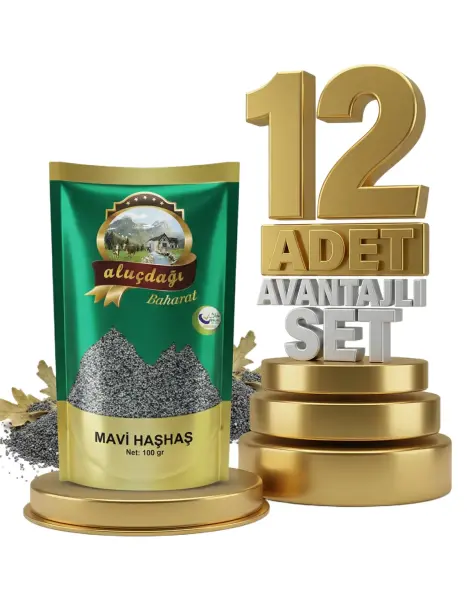Aluçdağı Mavi Haşhaş 12x100 Gr - 1