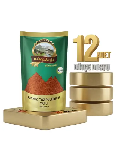Aluçdağı Pul Biber 12x250 Gr - Aluçdağı