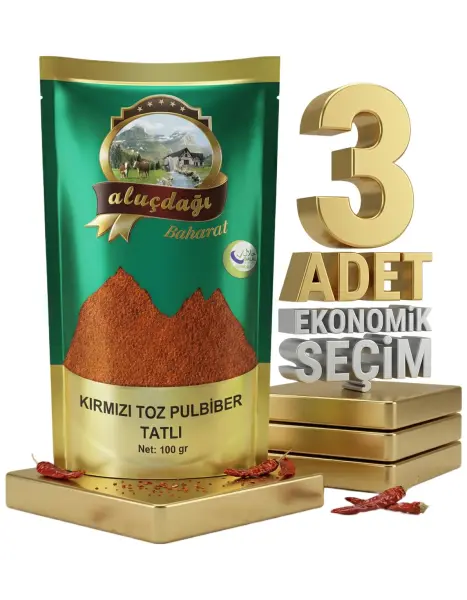 Aluçdağı Pul Biber 3x100 Gr - 1
